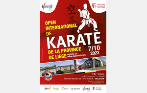 OPEN DE LIEGE - KATA - COMBAT - INTERNATIONAL TOUTES CATE